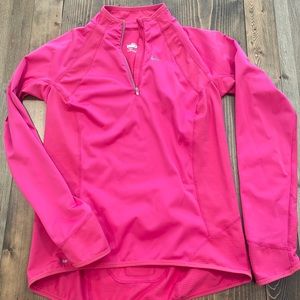 Nike womens running 1/4 zip top, size M 💗